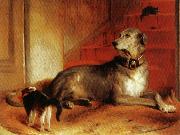 Sir edwin henry landseer,R.A. Lady Blessingham's Dog china oil painting artist